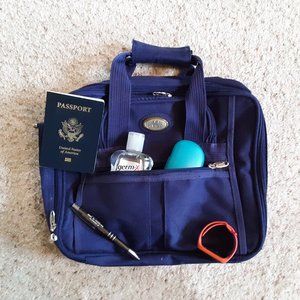 J&J Travel Carry-On Portfolio Tote Bag Laptop Carrier